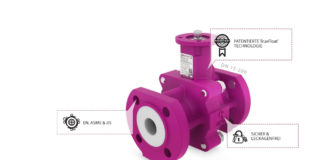 Innovativer Schweizer Hersteller bietet mit einem neuartigen, mit PFA ausgekleideten Kugelhahn unübertroffene Sicherheit zu einem wirtschaftlichen Preis